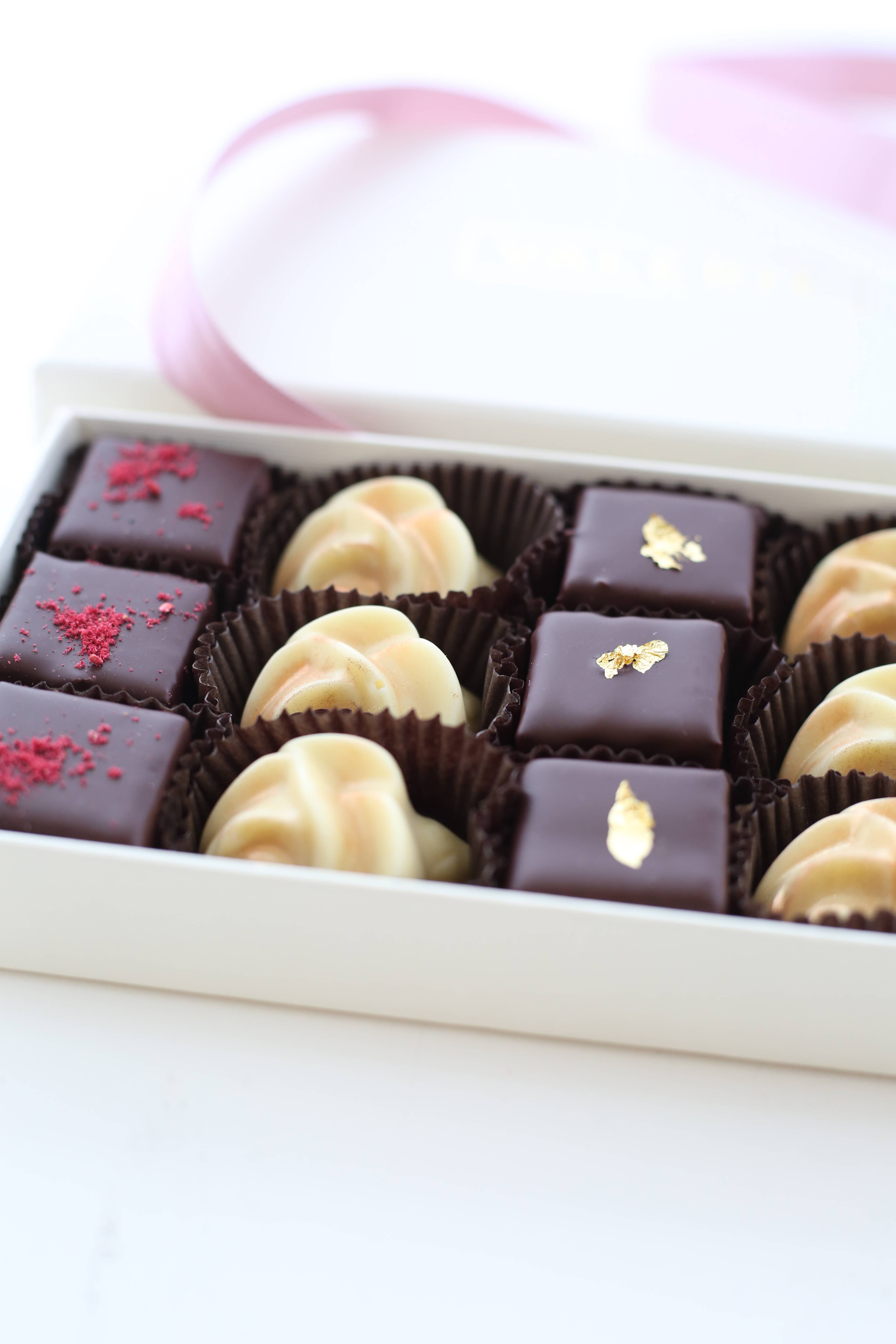 Valerie Confections - Wholesale Chocolate Box - 15pc Les Femmes Truffle Assortment1