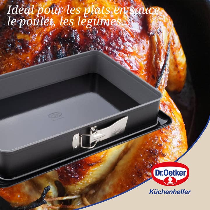 Zenker - Wholesale Baking Dish - Cake mold and baking dish 38 x 25 x 7 cm Dr Oetker Back-Idee Kreativ3