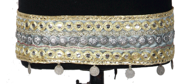 Senoritas Tribal Designs - Venta al por mayor Cinturón - Mujer - Cinturón Tribal Kuchi Vintage Dorado0