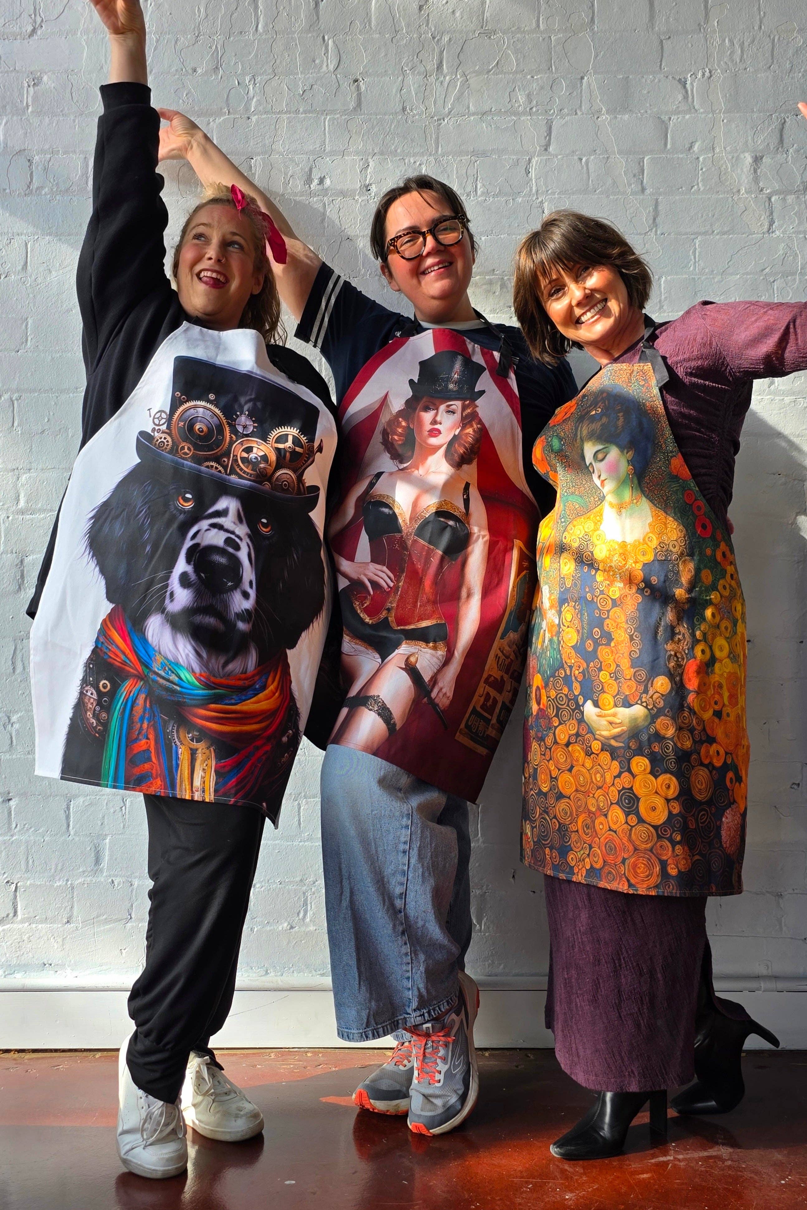 Mint by Michelle - Wholesale Apron - Mint By Michelle Apron - Carnival Queen4