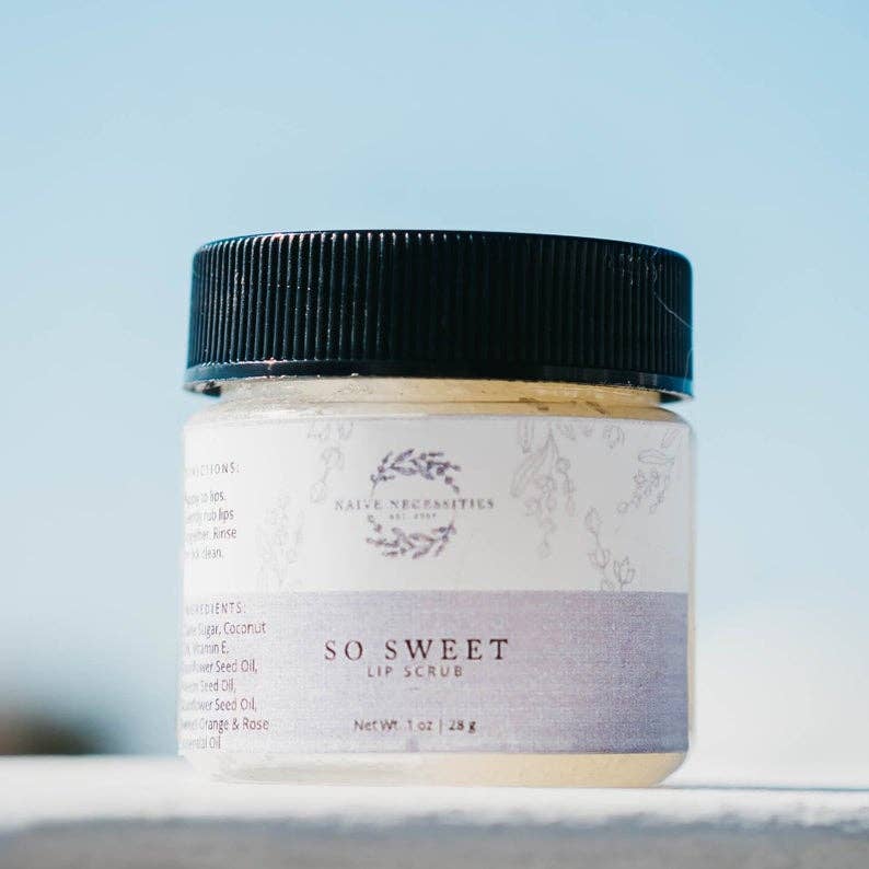 Naive Necessities – wholesale Läppskrubb – Coconut Lip Scrub – kokosläppskrubb3