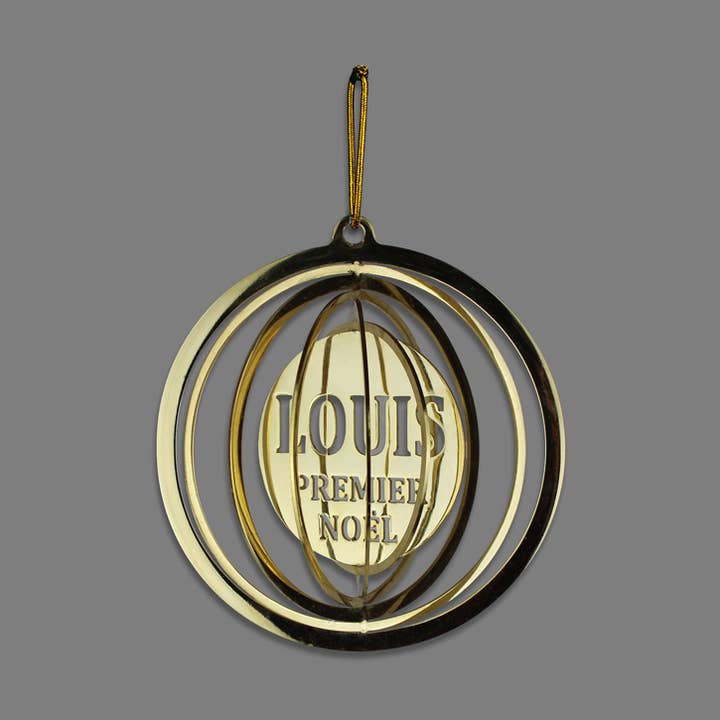 Personalisierte 3D-Weihnachtskugel für den Großhandel von Lefevre Paris