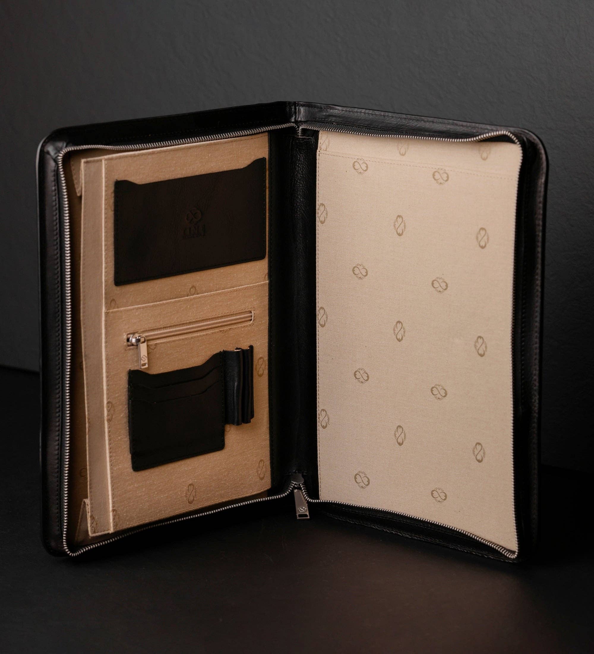 Time Resistance – wholesale Mappar – Lädermapp för A4-dokument - Candide64