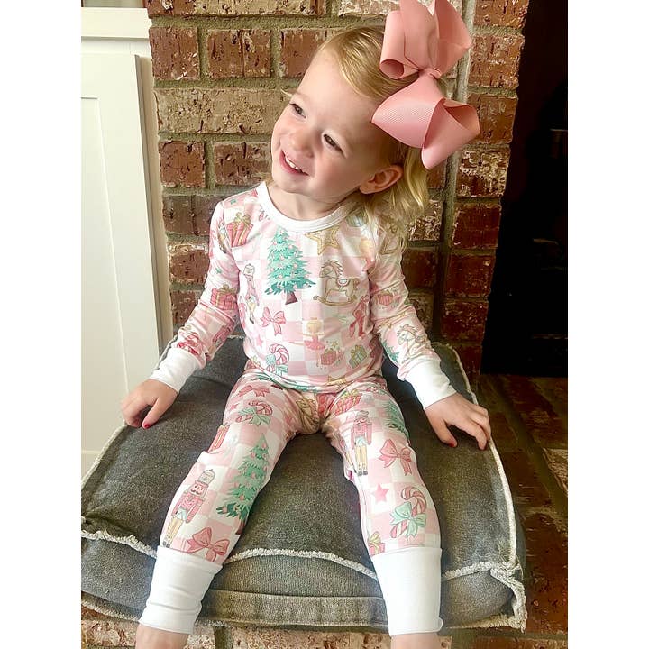 Southern Refinery - Wholesale Sleepsuit - Baby - nutcracker, christmas pajamas, girl pajamasÂ