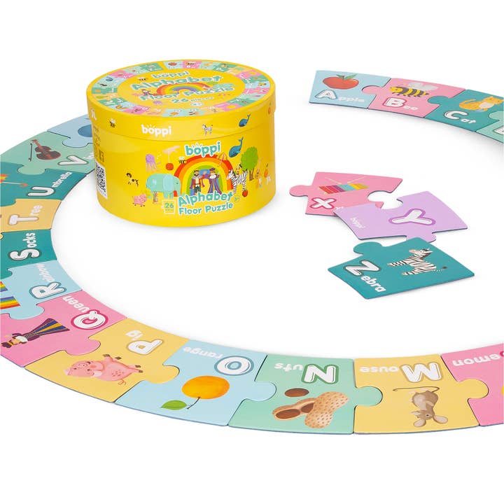 boppi Alphabet Floor Jigsaw Puzzle ABC Flash Cards for wholesale by Click Europe Ltd