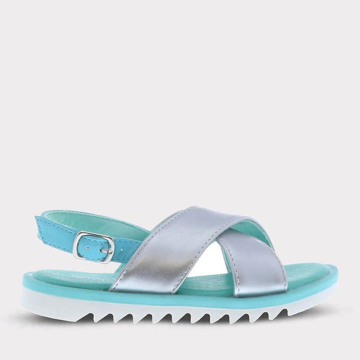 Bloom Girls Hook & Loop Sandal for wholesale by Oomphies