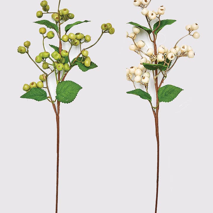 WORTH IMPORTS - Vente Fleurs artificielles - Cueillette à baies de 18 po0