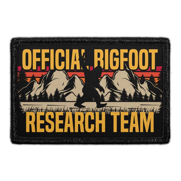 Official Bigfoot Research Team - Removable Patch for wholesale by Pull Patch