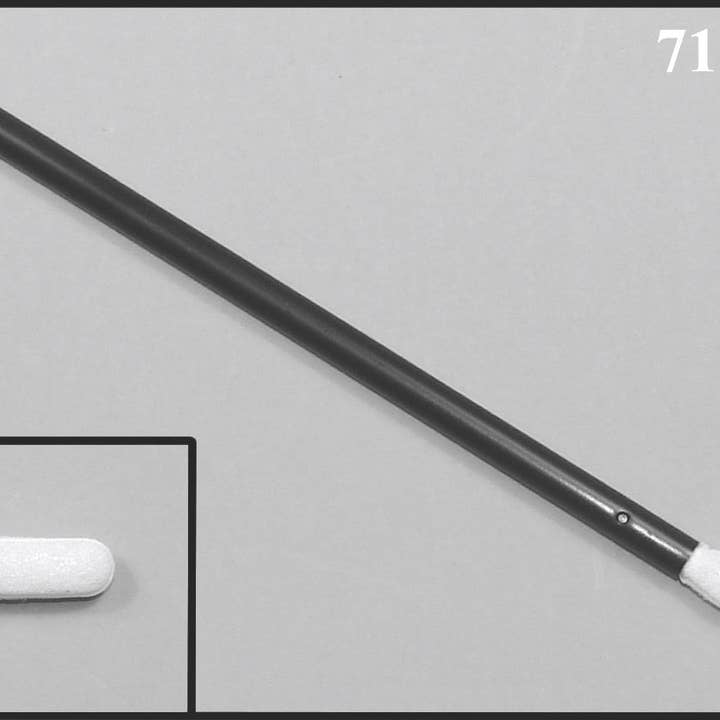 Swab-its – Großhandel Wattestäbchen – (Fall von 2.500 Tupfern) 71-4502: 4,125" Gesamtlänge Schaumstofftupfer mit kleinem Flexor-Tip-Schaumstoffkopf und Polypropylen-Griff3