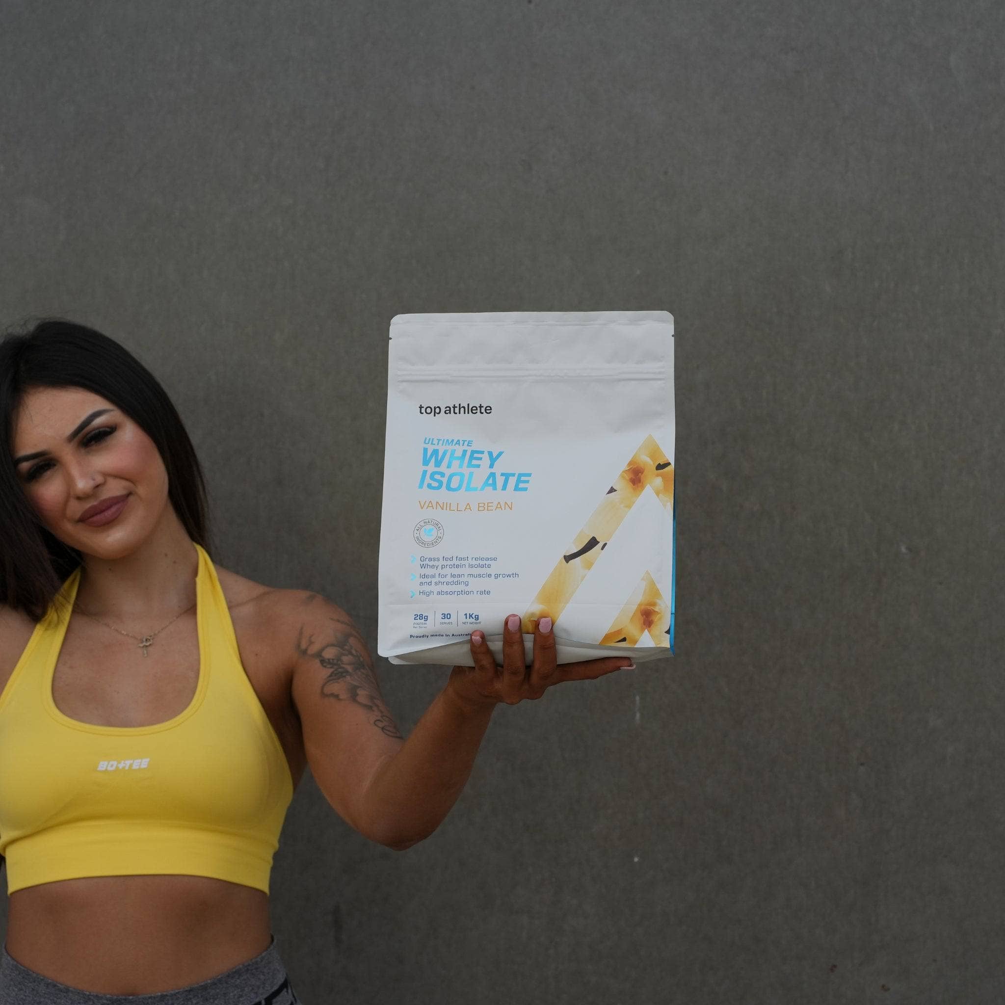 Top Athlete – wholesale Protein/superfood powder – Ultimate Whey Isolate Vanilla Bean3