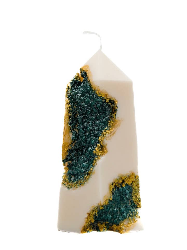 BOUGIE GÉODE | PILIER pour la vente par A Pleasant Thought