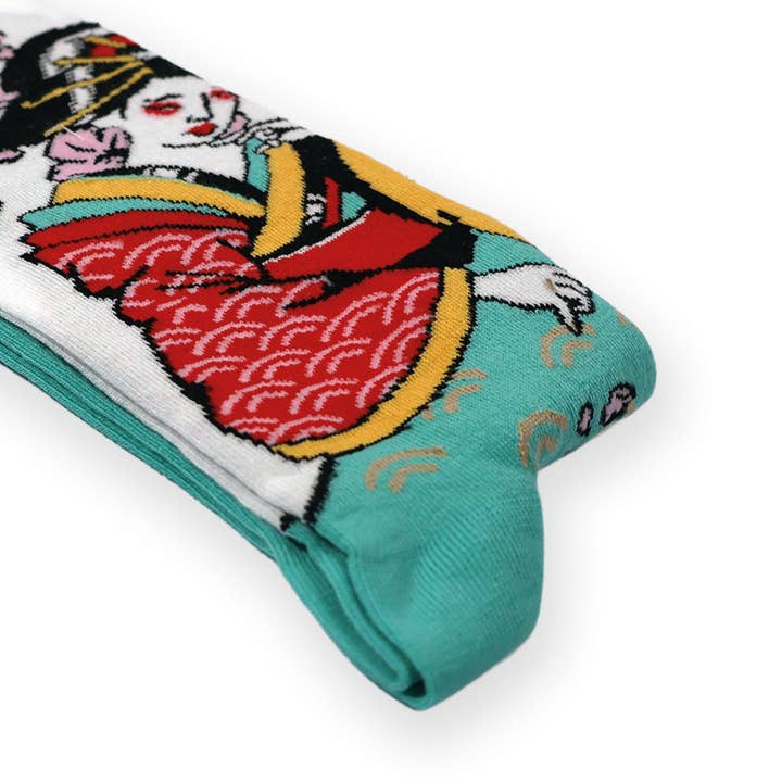 Sock Affairs - Wholesale Socks - Unisex - Traditional Geisha Tattoo Socks3