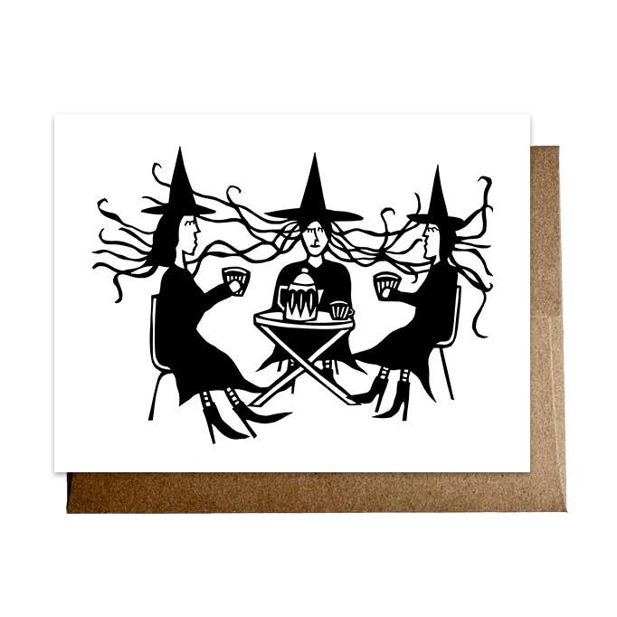 "Witch Fika" Card for wholesale by Anna Brones