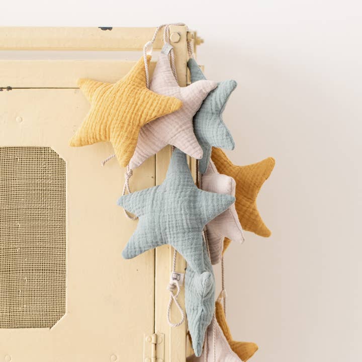 Monocrom - Wholesale Bunting/Garland - Sage Mint Star Garland4