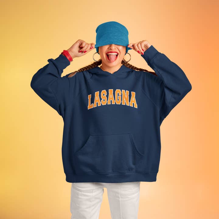 Lasagna - Organic Cotton Hoodie for wholesale by Oat Milk Club