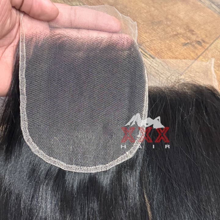 XXXHAIR LLC - Wholesale Hair Extensions - 20” Raw Vietnamese Straight HD 5*5 Lace Closure