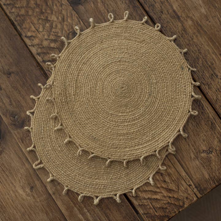 Moult – wholesale Placemat – Light Jute Placemats1