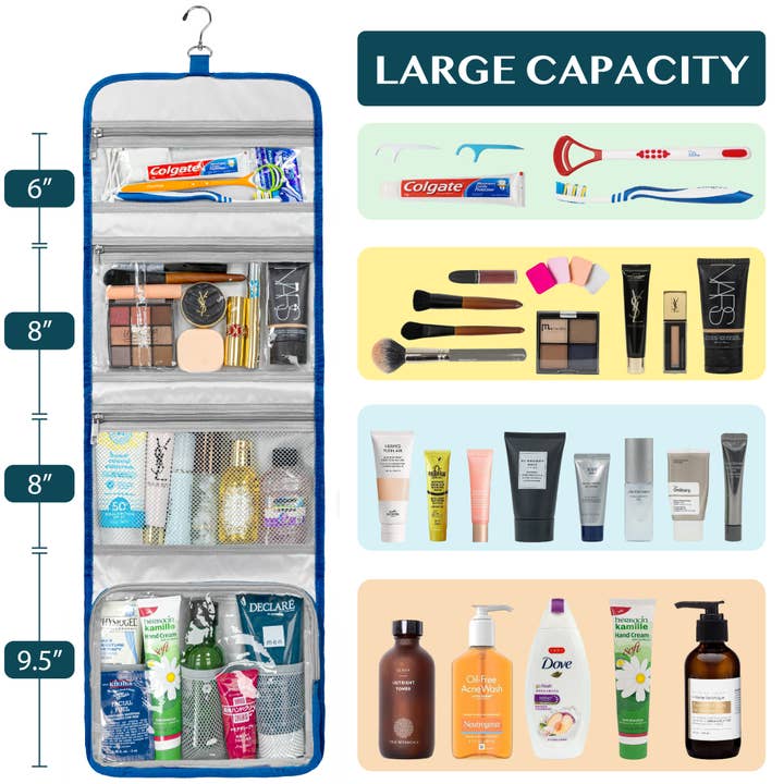 Pavilia - Wholesale Toiletry bag – Unisex - Buckle Hanging Toiletry Organizer Bag15