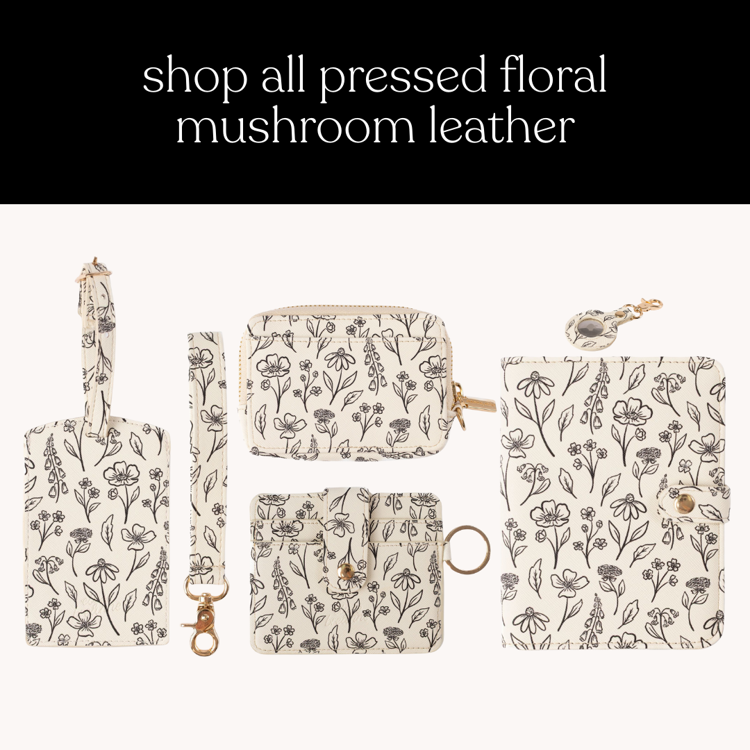 Elyse Breanne Design - Wholesale Wallet - Women's - Pressed Floral Card Wallet6