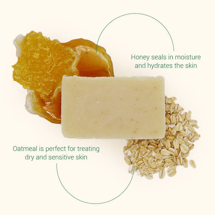 Herb'N Eden - Wholesale Bar Soap - Oatmeal Honey Bar Soap3