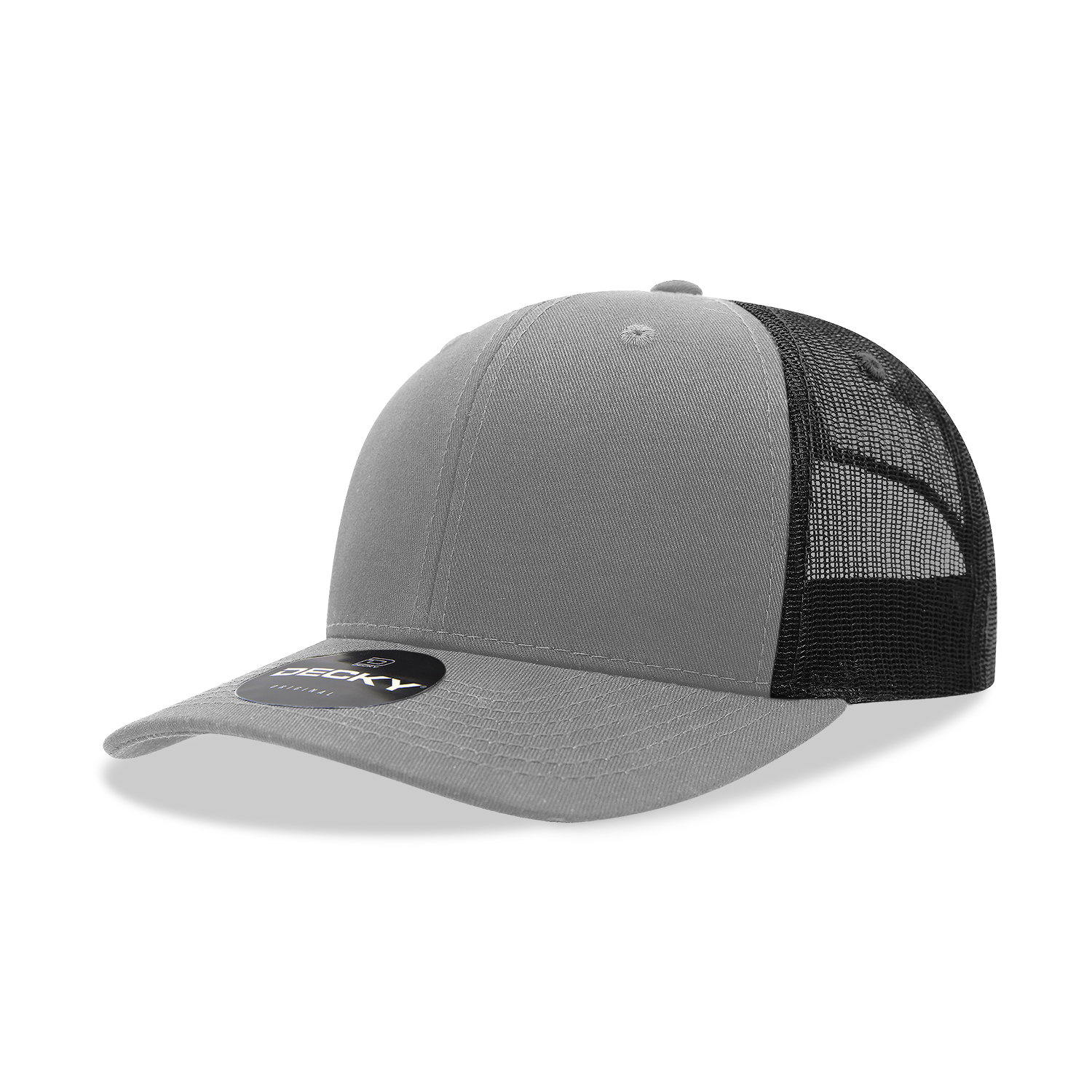 The Park Wholesale - Vente Casquette de camionneur – unisexe - Casquette Trucker classique Decky 6021, 6 panneaux, style mid pro146
