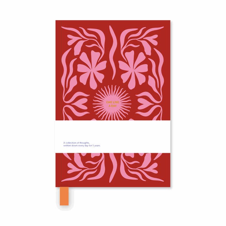 Een regel per dag Zon Stroom Roze voor wholesale door A-Journal Stationery
