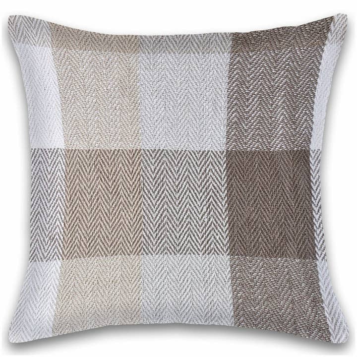 Fabstyles - Wholesale Throw Pillow Cover - Fabstyles Herringbone Check Cotton Pillow Cover12