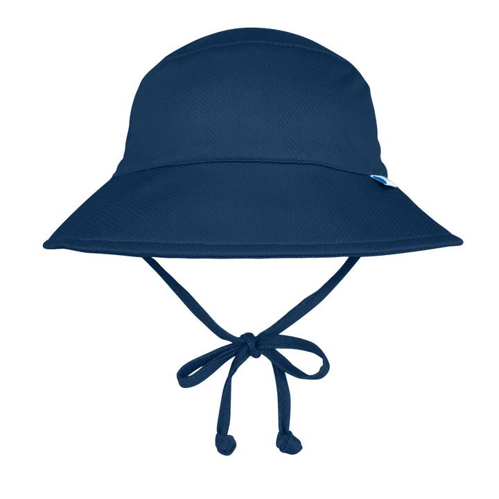 Breathable Bucket Sun Protection Hat-Navy for wholesale by For Baby and Up - Green Sprouts