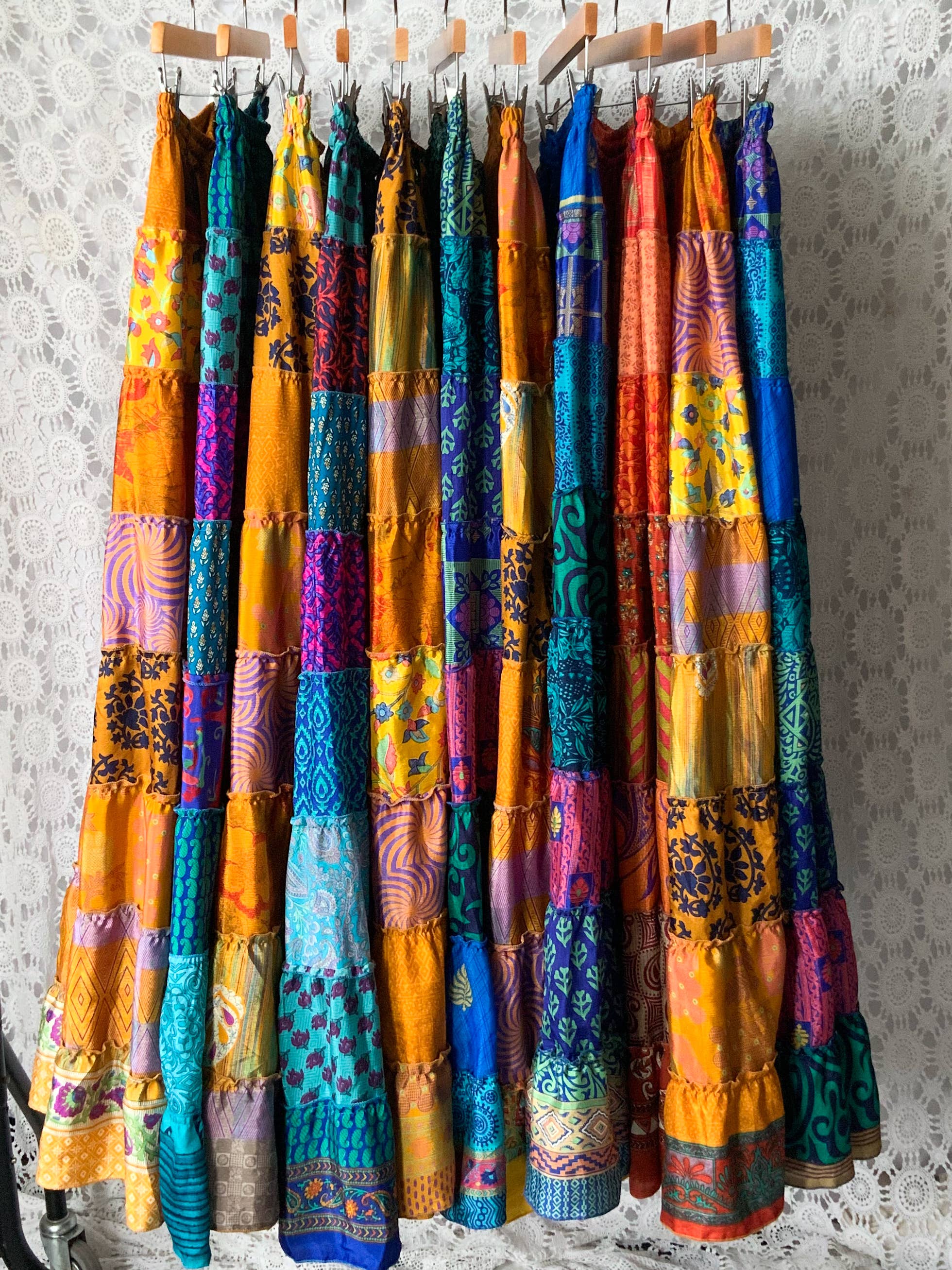 Kaohinani – wholesale Pants – Women's – Recycled Sari Palazzo Pants
1