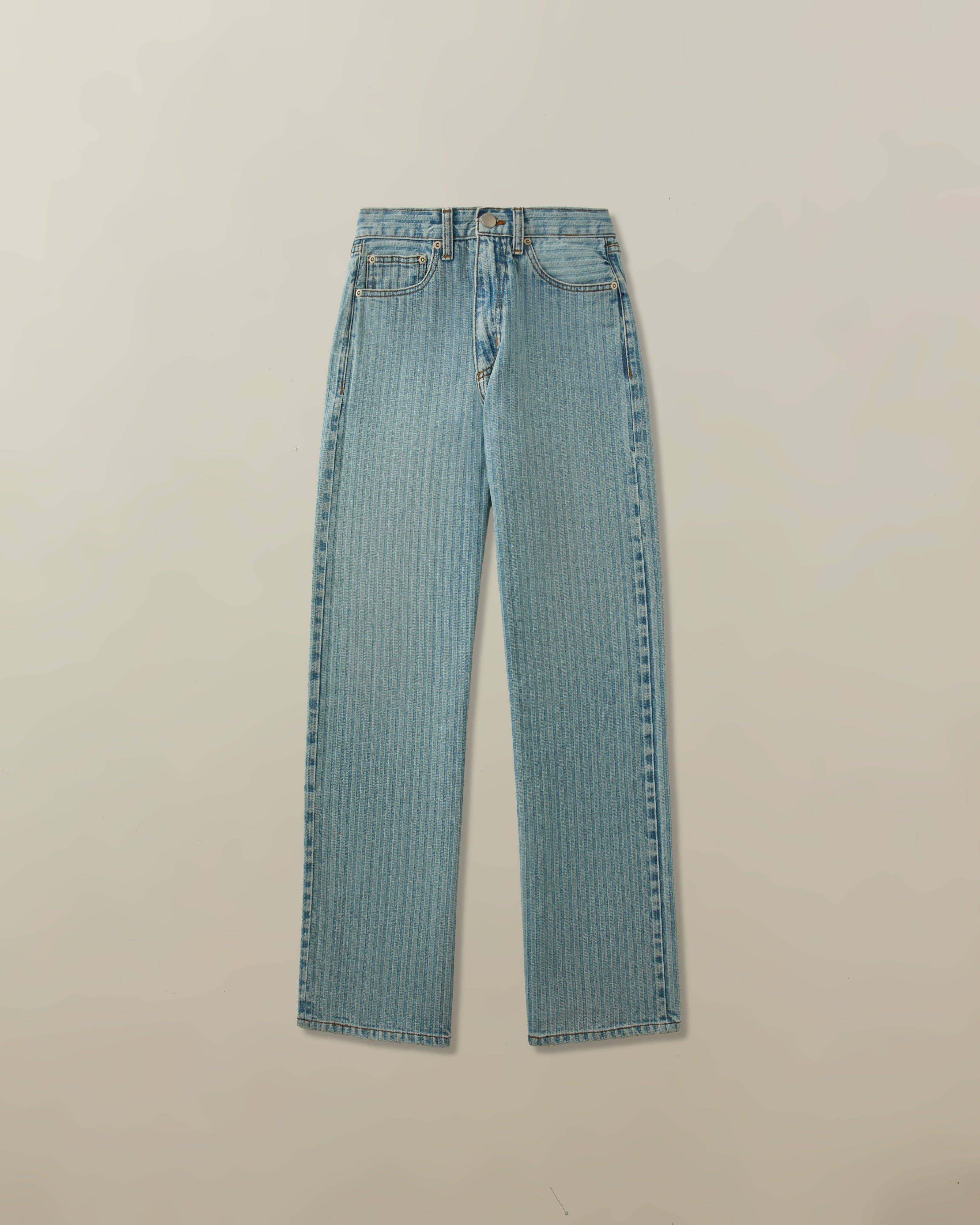 Road to Nowhere Clothing - Wholesale Jeans - Women's - Women's Aiden Jean in Japanese Herringbone Selvedge