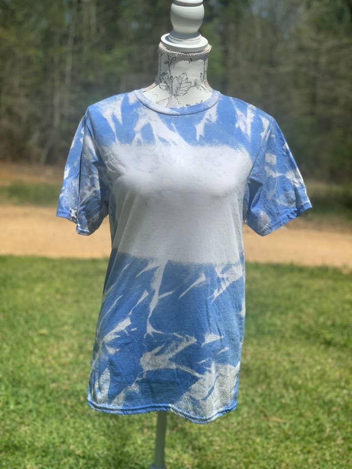 Landscape BLANK Bleached Tee for wholesale by Ms Bleached Tees N More