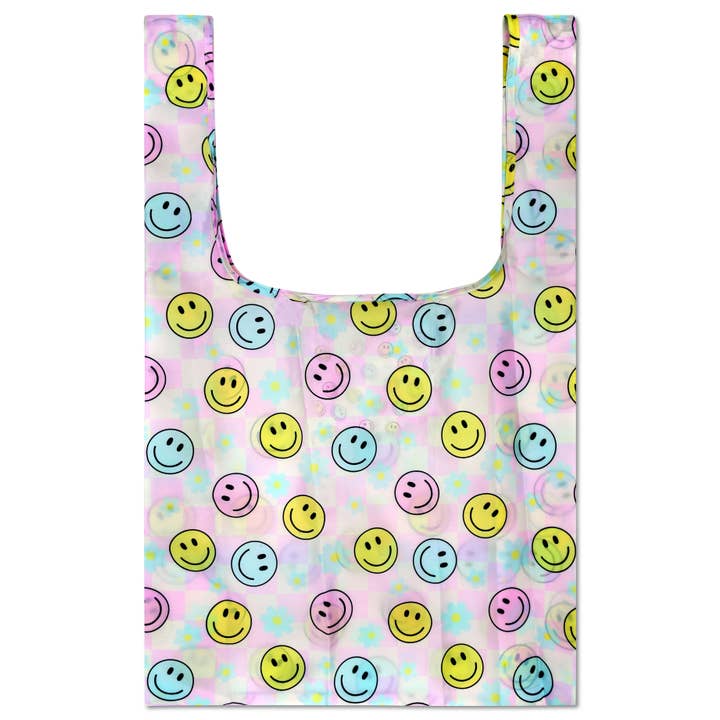SAC PLIABLE HAPPY CHECK pour la vente par Iscream
