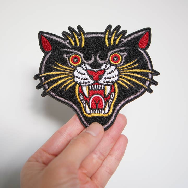 Stuntin Goods - Wholesale Patch - Black Panther Chenille Patch5