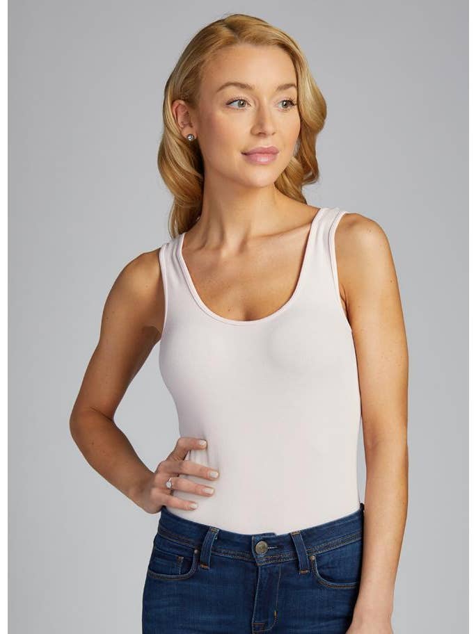 C'est Moi Clothing Co - Wholesale Tank Top - Women's - Bamboo Double Scoop Tank- CEBT111013