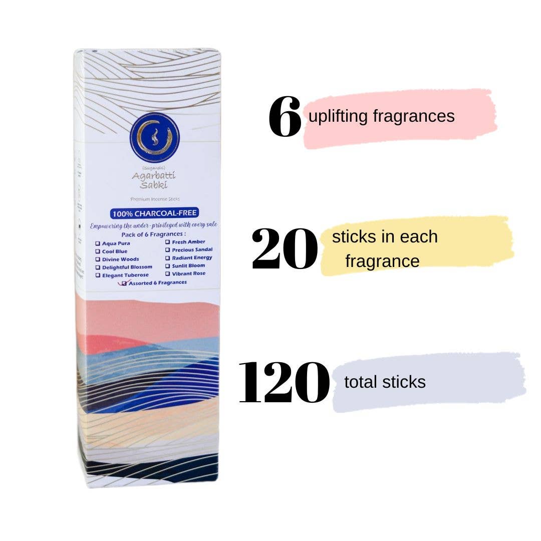 Auxilium Curations, LLC - Wholesale Incense - Elements Balancing Incense sticks - 120 sticks2