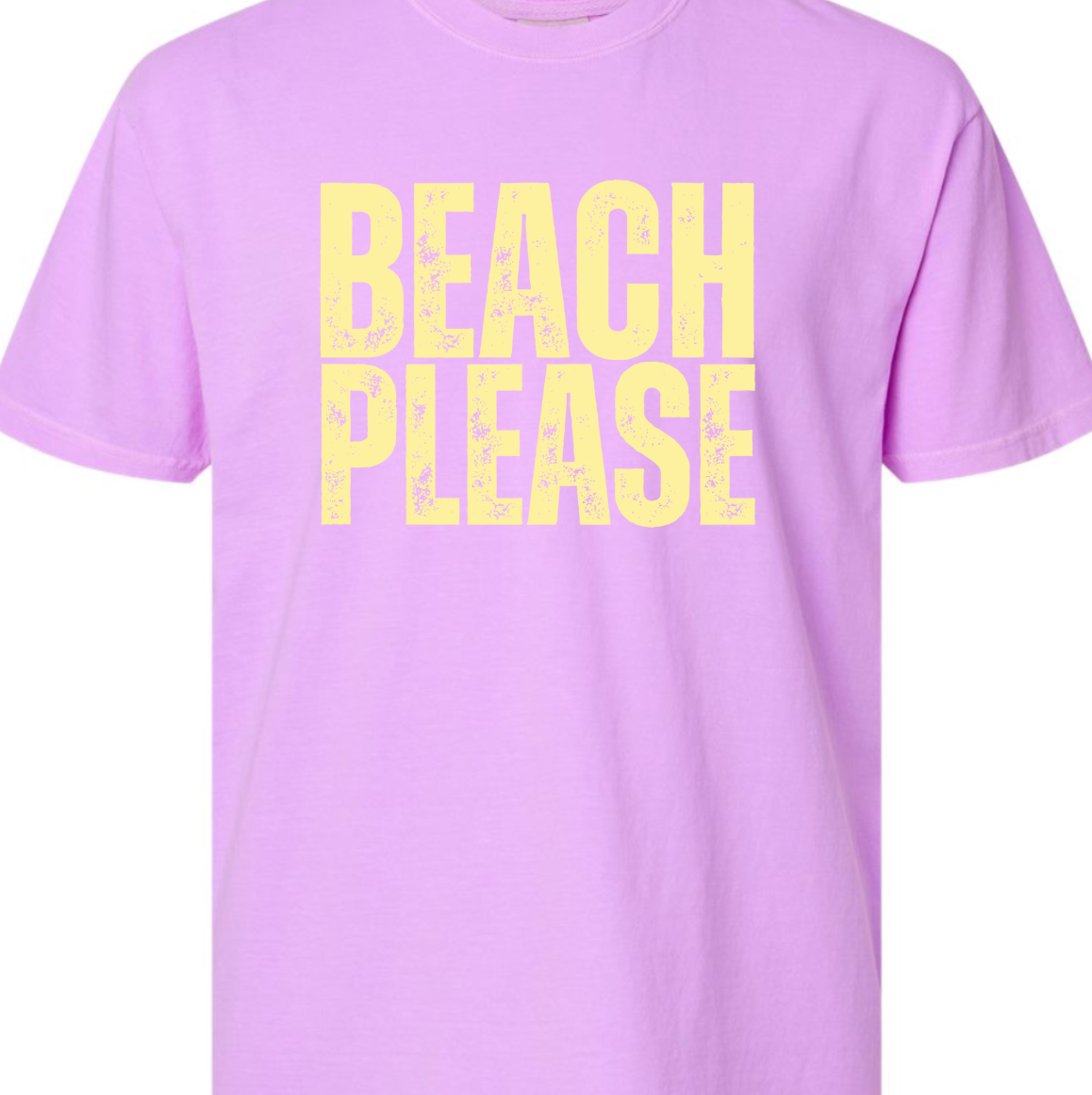 Kiki's Boutique - Wholesale Screen Printed T-Shirt - Women's - Beach Please Comfort Color Tee 5