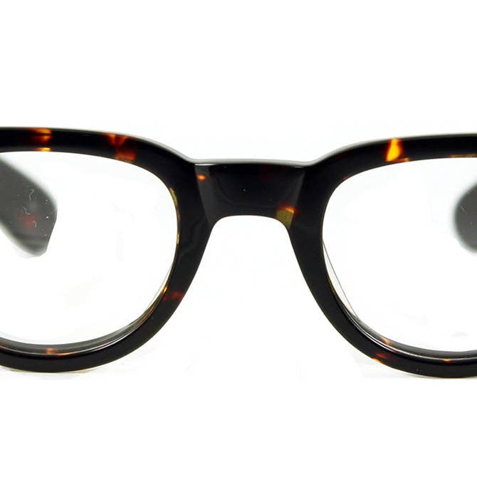 Arkitekta Square glasögon - Demi Amber för wholesale av Retropeepers Ltd