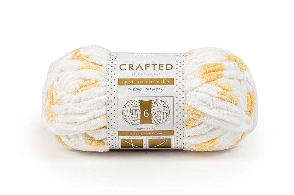 Crafted by Catherine - Wholesale Yarn - Spot On Chenille Yarn|7oz/200g|Super Bulky #6|Pack of 44