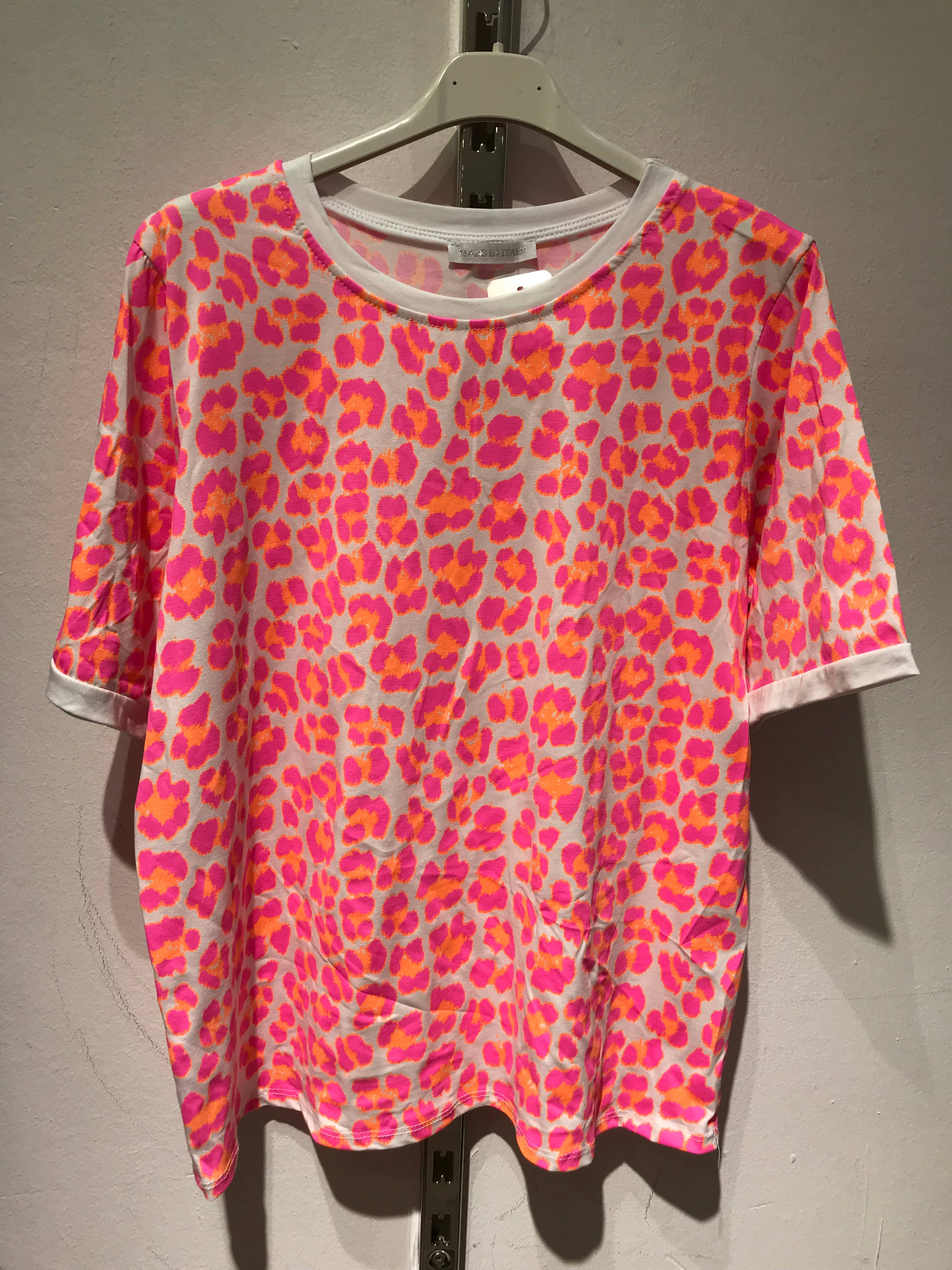 Only Yuan - Wholesale T-Shirt - Women's - ref 12661 leopard t-shirt5