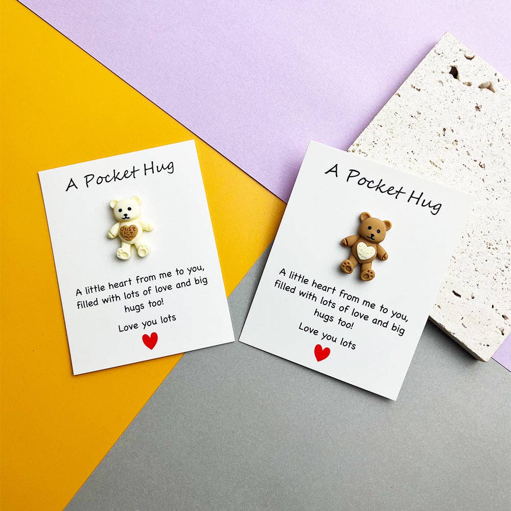 Magia Design – Moeda colecionável por atacado – Taphug - Urso de Amor Abraço de Bolso3