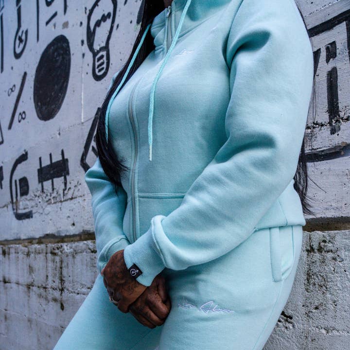 Pantaloni da jogging Cozy Live Above V2- Verde chiaro per la vendita all'ingrosso da parte di Live Above Clothing