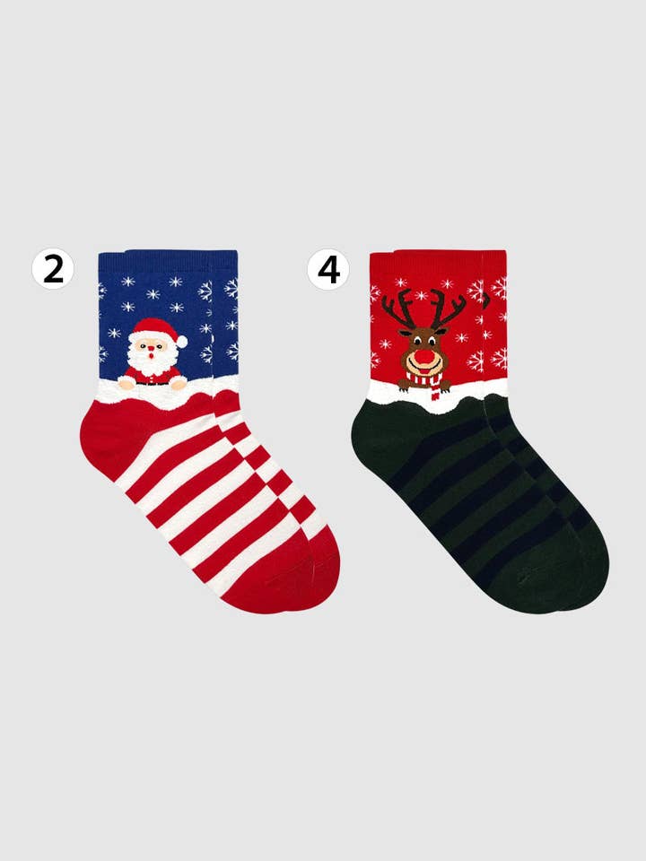 Kvinders Crew Vinter Gave Sokker for engroshandel hos 7DAYSSOCKS