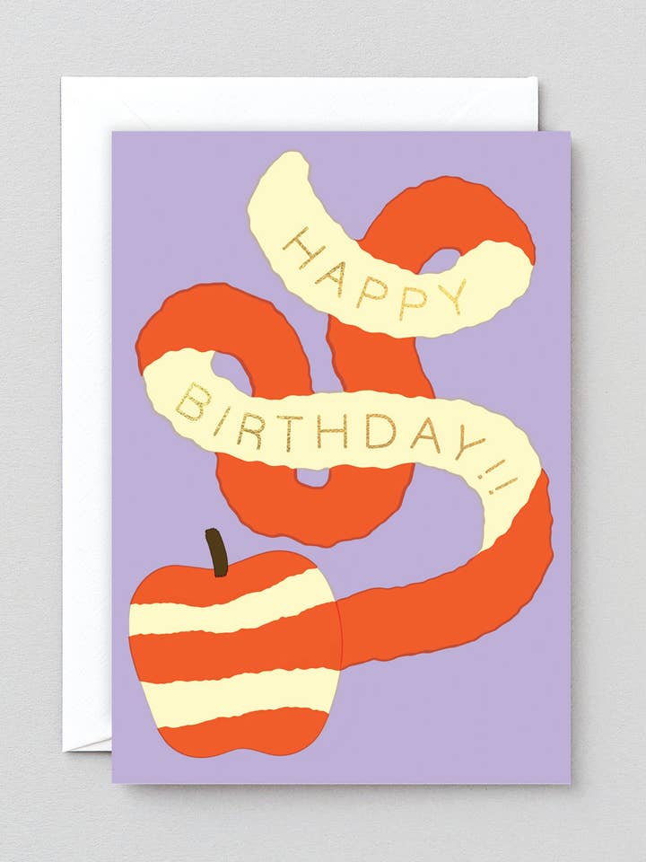 Tarjeta de Felicitación de Cumpleaños Feliz Apple para venta al por mayor de Wrap (US duties paid)