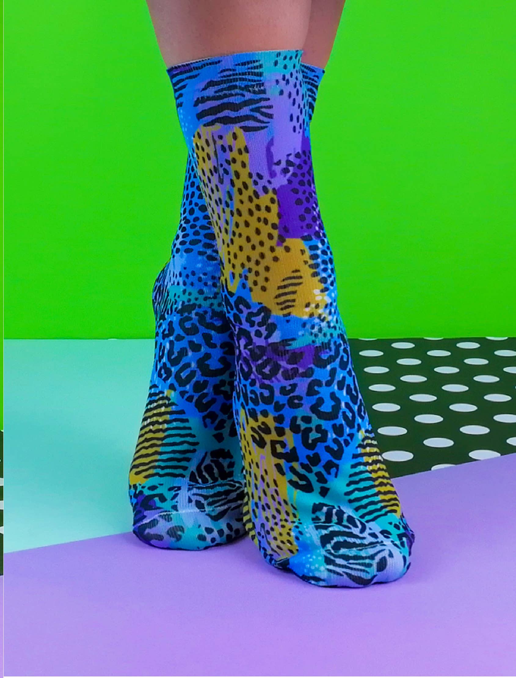 SWEET PARIPE - Wholesale Socks - Unisex - Tropic Painter Socks1