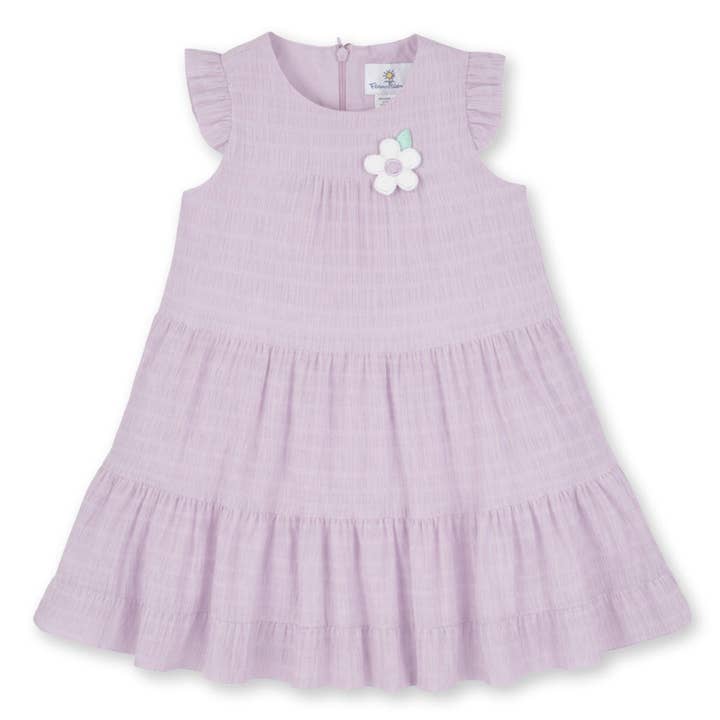 Crinkle Lawn Dress With Flower for wholesale by Florence Eiseman