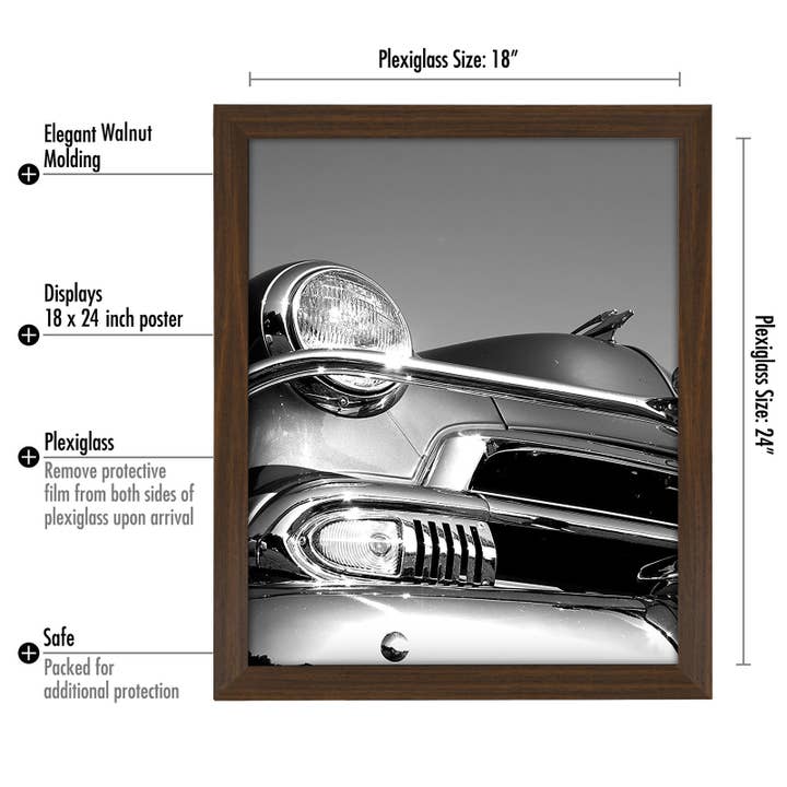Americanflat - Wholesale Picture Frame - Americanflat Poster Frame with Wide Molding163