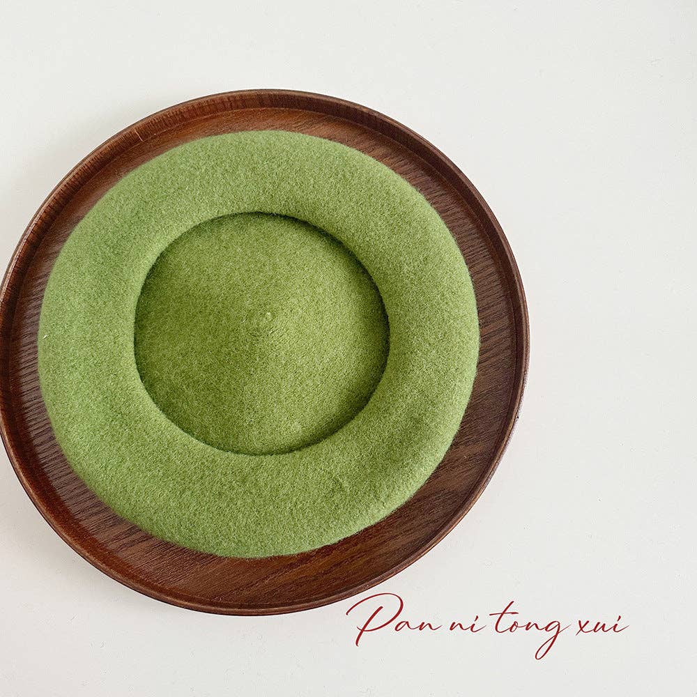 VividLux – wholesale Beret – Women's – Vintage Wool Beret Hat19
