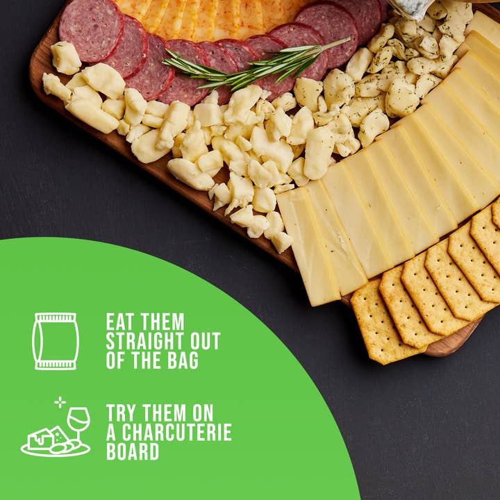 Gardner's Wisconsin Cheese and Sausage - Wholesale Cheese - Garlic & Dill Flavored Cheese Curds