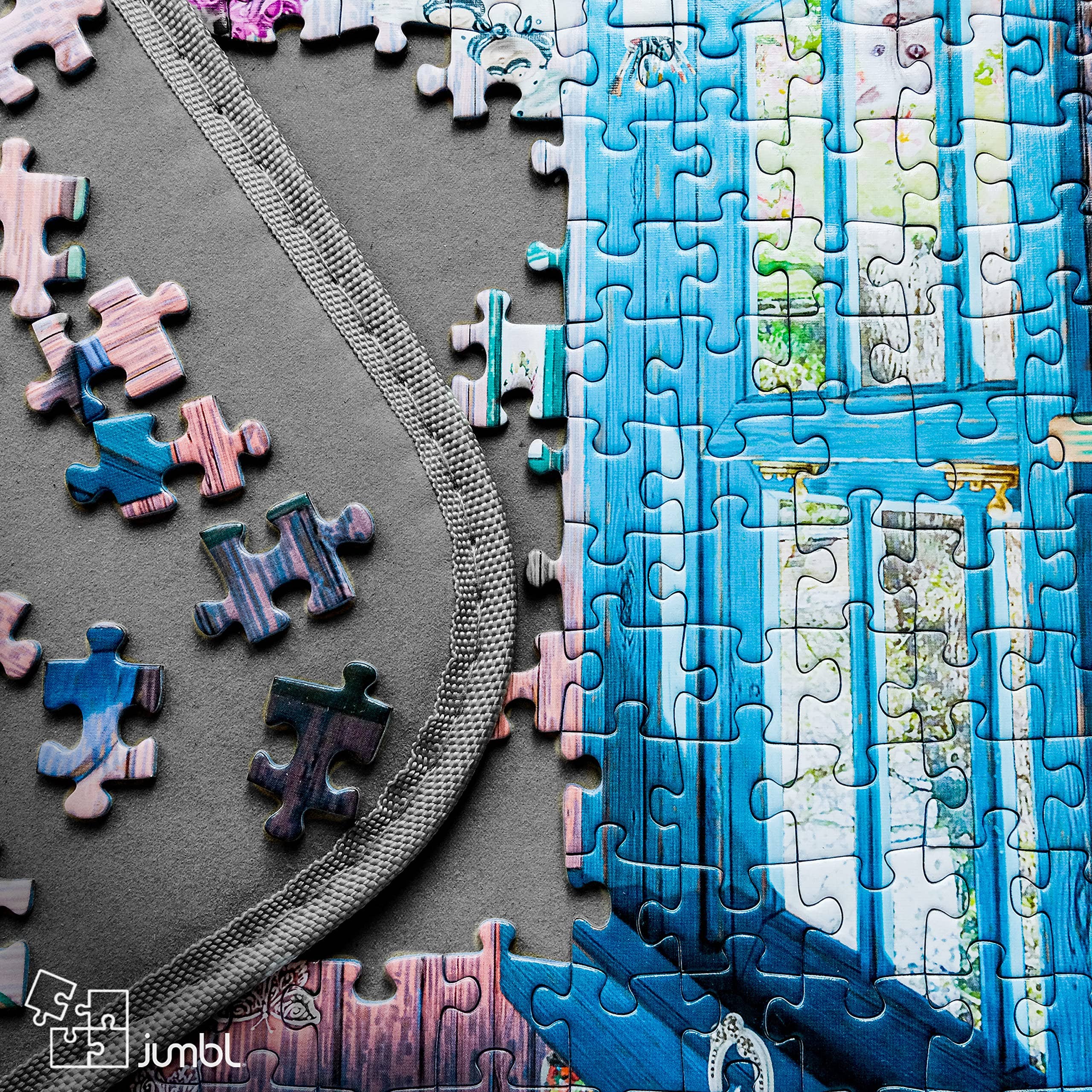 Jumbl - Vendita all'ingrosso Puzzle - Adulti - Carrello per puzzle portatile antiscivolo, tavola da 1500 pezzi21