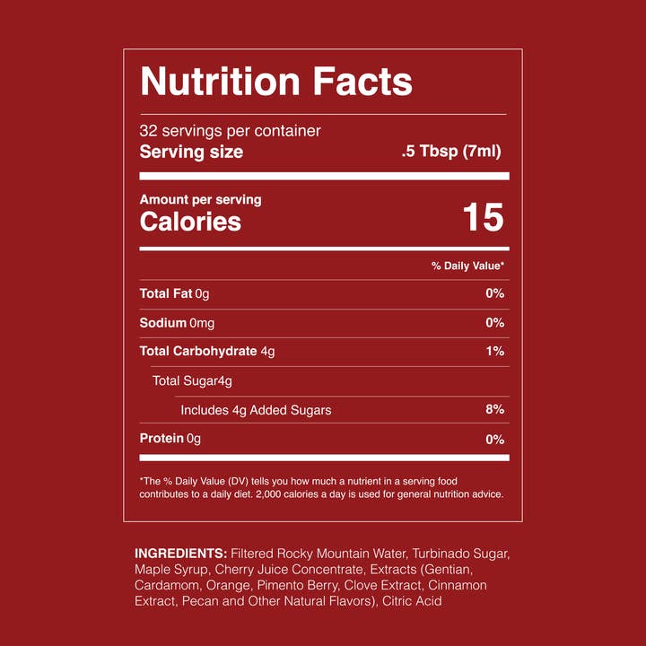 Strongwater - Wholesale Cocktail mix/syrup - Maple Pecan Old Fashioned Cocktail Syrup7